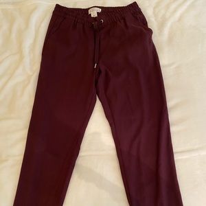 Maroon Joggers
